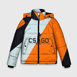 Куртка зимняя для мальчика CS:GO Asiimov Lines, цвет: 3D-красный