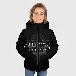 Куртка зимняя для мальчика Shadow of War, цвет: 3D-красный — фото 2