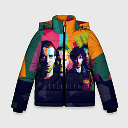 Куртка зимняя для мальчика Coldplay, цвет: 3D-светло-серый