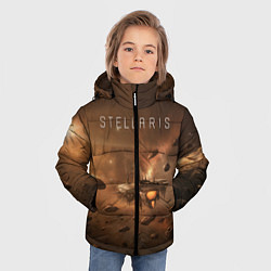 Куртка зимняя для мальчика Stellaris, цвет: 3D-светло-серый — фото 2