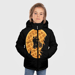 Куртка зимняя для мальчика Wafer Rider, цвет: 3D-черный — фото 2