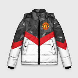 Зимняя куртка для мальчика Man United FC: Grey Polygons