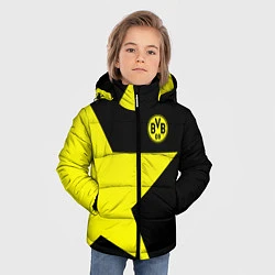 Куртка зимняя для мальчика FC Borussia Dortmund: Star, цвет: 3D-черный — фото 2
