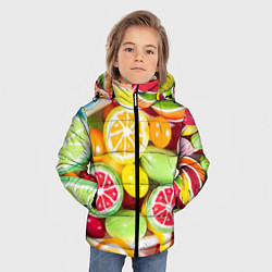 Куртка зимняя для мальчика Candy Summer, цвет: 3D-красный — фото 2