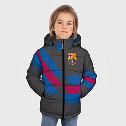 Куртка зимняя для мальчика Barcelona FC: Dark style, цвет: 3D-черный — фото 2