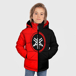 Куртка зимняя для мальчика Yamaha, цвет: 3D-черный — фото 2