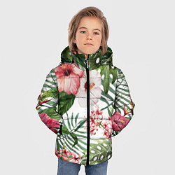 Куртка зимняя для мальчика Таинственный остров, цвет: 3D-черный — фото 2