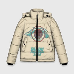 Куртка зимняя для мальчика Blade Runner 2049: Eyes, цвет: 3D-черный