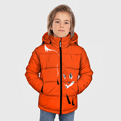 Куртка зимняя для мальчика Лисица, цвет: 3D-красный — фото 2