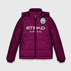 Куртка зимняя для мальчика Man City FC: Away 17/18, цвет: 3D-светло-серый