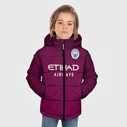 Куртка зимняя для мальчика Man City FC: Away 17/18, цвет: 3D-черный — фото 2