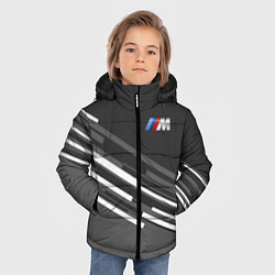 Куртка зимняя для мальчика BMW: Sport Line, цвет: 3D-светло-серый — фото 2