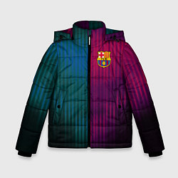 Зимняя куртка для мальчика Barcelona FC: Abstract 2018