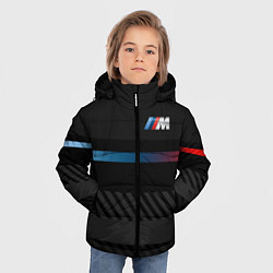 Куртка зимняя для мальчика BMW: Brand Lines, цвет: 3D-светло-серый — фото 2