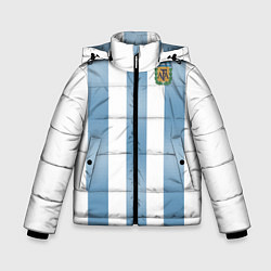 Куртка зимняя для мальчика Сборная Аргентины: ЧМ-2018, цвет: 3D-черный