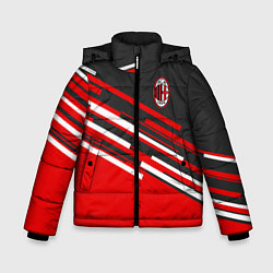 Куртка зимняя для мальчика АC Milan: R&G, цвет: 3D-черный