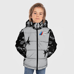 Куртка зимняя для мальчика BMW 2018 M Sport Creative, цвет: 3D-черный — фото 2
