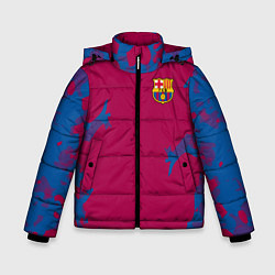 Зимняя куртка для мальчика FC Barcelona: Purple Original