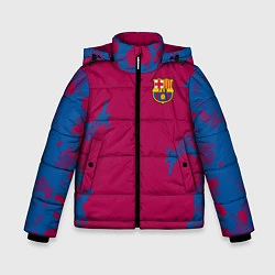 Зимняя куртка для мальчика FC Barcelona: Purple Original