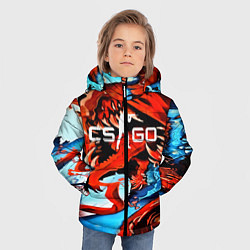 Куртка зимняя для мальчика CS:GO Beast Rage, цвет: 3D-черный — фото 2