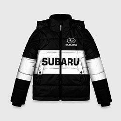 Зимняя куртка для мальчика Subaru: Black Sport