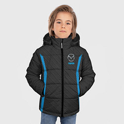 Куртка зимняя для мальчика MAZDA SPORT, цвет: 3D-светло-серый — фото 2