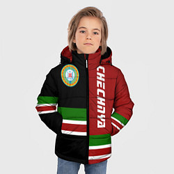 Куртка зимняя для мальчика Chechnya, Russia, цвет: 3D-светло-серый — фото 2