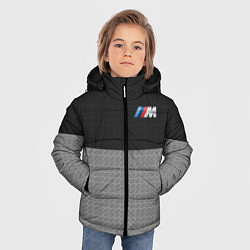 Куртка зимняя для мальчика BMW 2018 M Sport, цвет: 3D-черный — фото 2