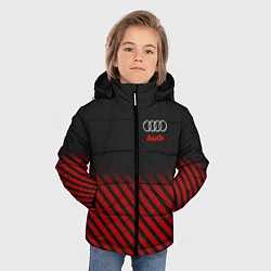 Куртка зимняя для мальчика Audi: Red Lines, цвет: 3D-черный — фото 2