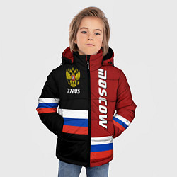 Куртка зимняя для мальчика Moscow, Russia, цвет: 3D-черный — фото 2