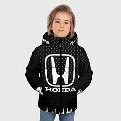 Куртка зимняя для мальчика Honda: Black Side, цвет: 3D-черный — фото 2