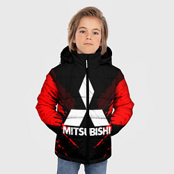 Куртка зимняя для мальчика Mitsubishi: Red Anger, цвет: 3D-черный — фото 2