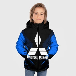 Куртка зимняя для мальчика Mitsubishi: Blue Anger, цвет: 3D-светло-серый — фото 2