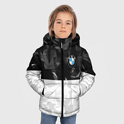 Куртка зимняя для мальчика BMW BLACK COLLECTION, цвет: 3D-светло-серый — фото 2