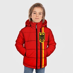 Куртка зимняя для мальчика Германия, цвет: 3D-черный — фото 2