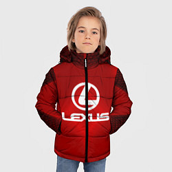 Куртка зимняя для мальчика Lexus: Red Light, цвет: 3D-черный — фото 2