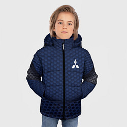 Куртка зимняя для мальчика Mitsubishi: Sport Motors, цвет: 3D-светло-серый — фото 2