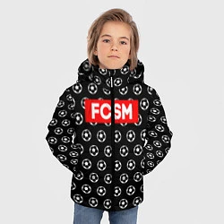 Куртка зимняя для мальчика FCSM Supreme, цвет: 3D-светло-серый — фото 2