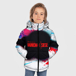 Куртка зимняя для мальчика R6S: Colour Style, цвет: 3D-черный — фото 2