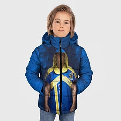 Куртка зимняя для мальчика Александр Усик, цвет: 3D-красный — фото 2