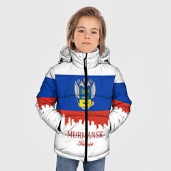Куртка зимняя для мальчика Murmansk: Russia, цвет: 3D-красный — фото 2