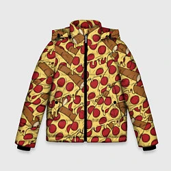 Зимняя куртка для мальчика Любитель пиццы