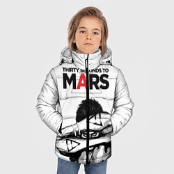 Куртка зимняя для мальчика 30 STM: Jared Leto, цвет: 3D-черный — фото 2