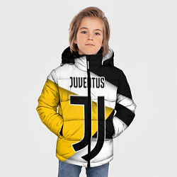 Куртка зимняя для мальчика FC Juventus, цвет: 3D-светло-серый — фото 2