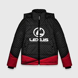 Куртка зимняя для мальчика Lexus: Grey Carbon, цвет: 3D-светло-серый