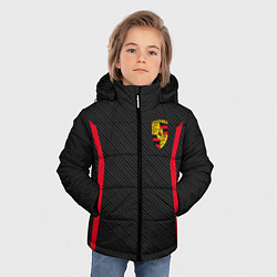 Куртка зимняя для мальчика Porsche: Sport Edition, цвет: 3D-светло-серый — фото 2