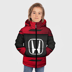 Куртка зимняя для мальчика Honda Sport, цвет: 3D-красный — фото 2