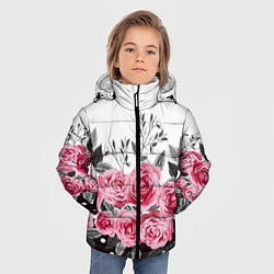 Куртка зимняя для мальчика Roses Trend, цвет: 3D-черный — фото 2