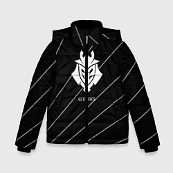 Куртка зимняя для мальчика Cs:go - G2 ESPORTS 2022, цвет: 3D-черный