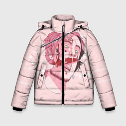 Куртка зимняя для мальчика Lil Peep: Dead Face, цвет: 3D-черный
